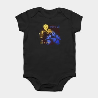 one is all, all is one Baby Bodysuit